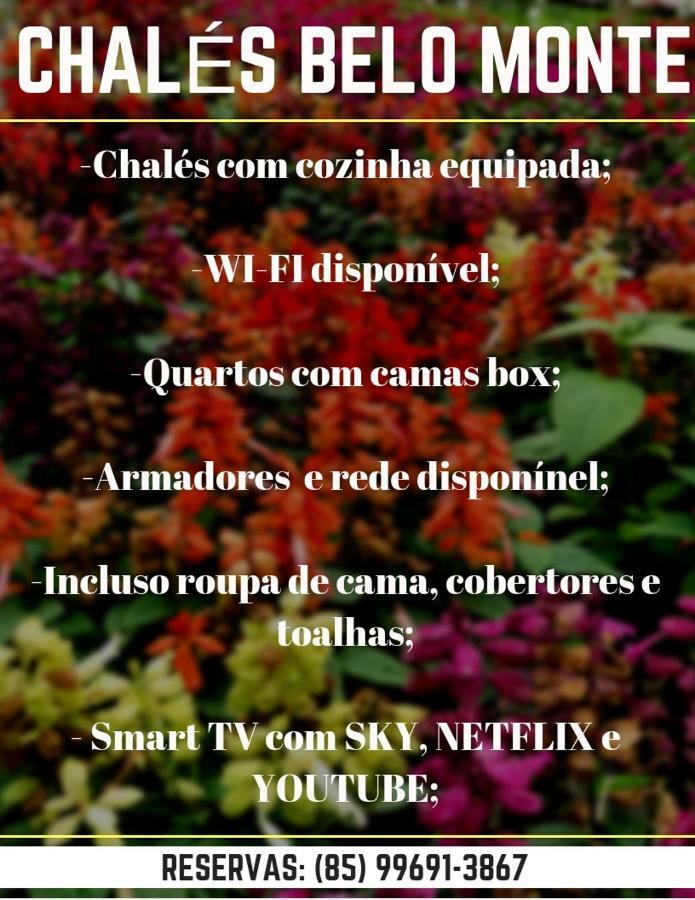 Chale Suico - Chales Belo Monte - Sitio Belo Monte Pacoti Ngoại thất bức ảnh